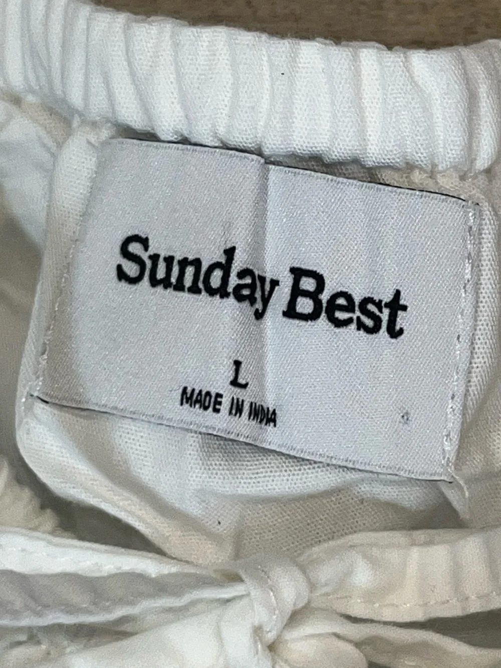 Aritzia Sunday Best White Martine Tiered Cotton Poplin Dress Size Large - Picture 7 of 10